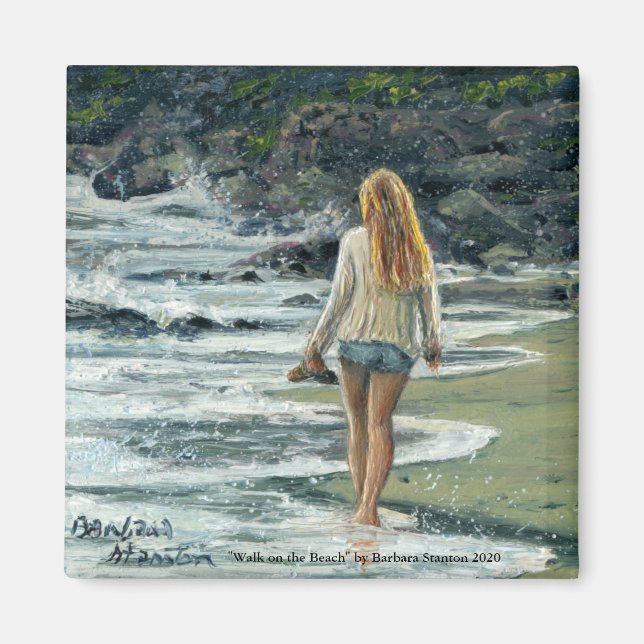 Magnet "Walk on the Beach" (Devant)