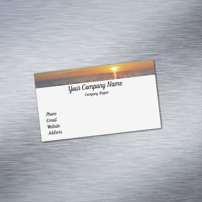 Magnétique Carte de visite de retraite du crépuscule #12 (In Situ)