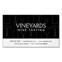 Carte de visite ensemble vin