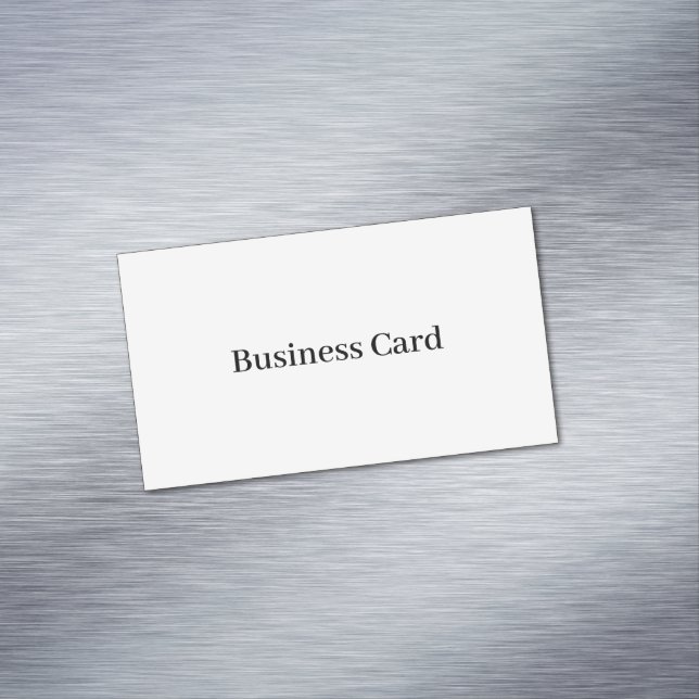 Magnétique Carte de visite professionnelle standard, 3,5" x 2 (In Situ)