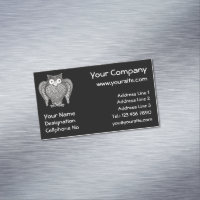 Chouette dont vous avez besoin Carte de visite mag