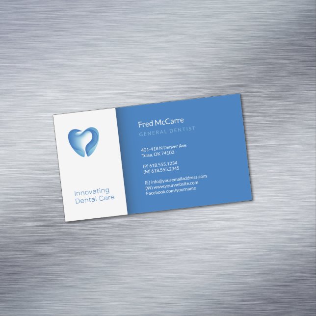 Magnétique Dentiste | Carte de visite professionnel (In Situ)