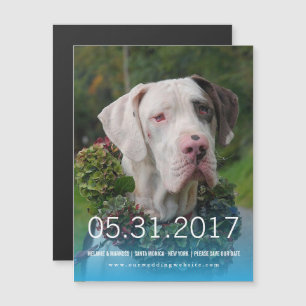 Magnétique Invitation Great Dane