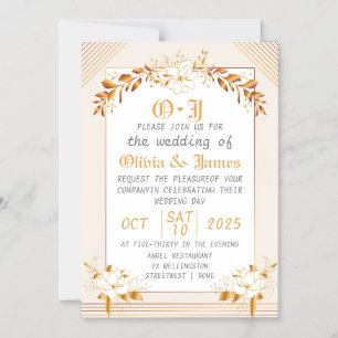 Magnétique Magnetic Save the Date Wedding Invitation