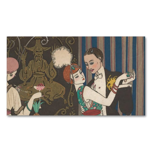 MAGNÉTIQUE VINTAGE - CARTE DE VISITE (devant)