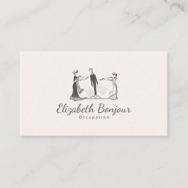 Magnétisme animal - Carte de visite (Devant)