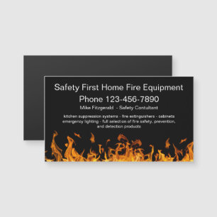 Magnets Cartes de visite de l'équipement de sécuri