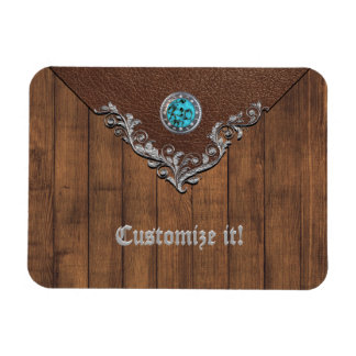 Magnets Cartes de visite Designer Western (Flat)