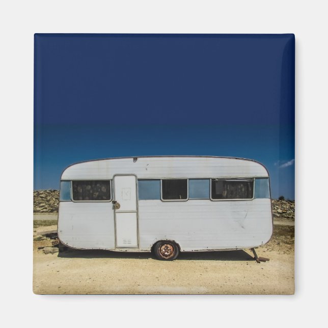 MAGNETS DE CAMPING RETRO (Devant)