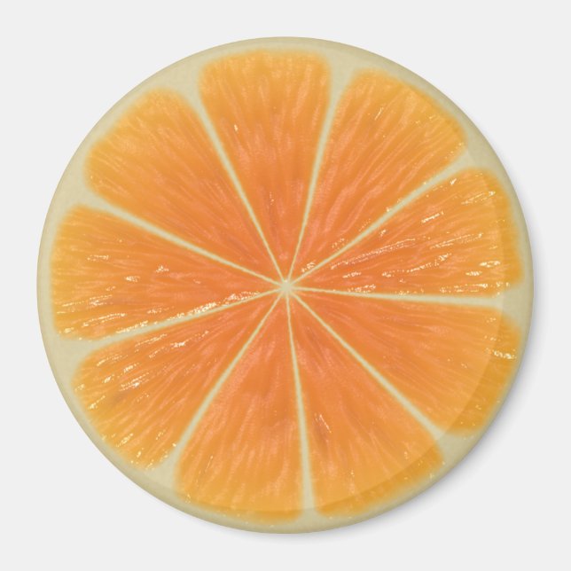 Magnets de casier orange, réfrigérateur Retour à l (Devant)