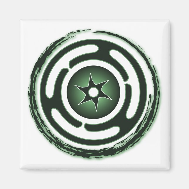 Magnets de la roue Hecate (verte) (Devant)