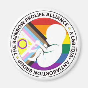 Magnets de l'Alliance Anti-avortement Arc-en-ciel