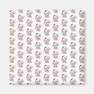 Magnets de Noël Eléphant