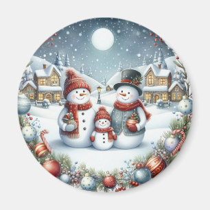 Magnets de Noël - Réfrigérateur Festif Décor & Vac