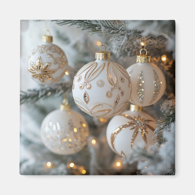 Magnets de Noël - Réfrigérateur Festif Décor & Vac (Devant)