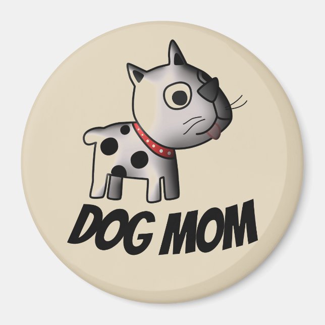 MAGNETS DE RÉFRIGÉRATEUR MOM DOG (Devant)