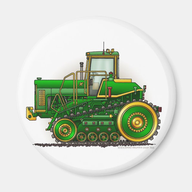 Magnets de tracteur Green Big Dozer (Devant)