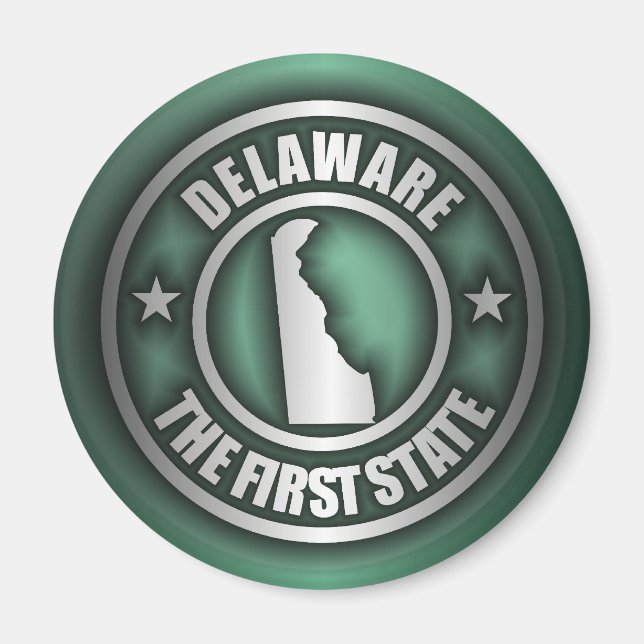 magnets "Delaware Steel" (Vert) (Devant)