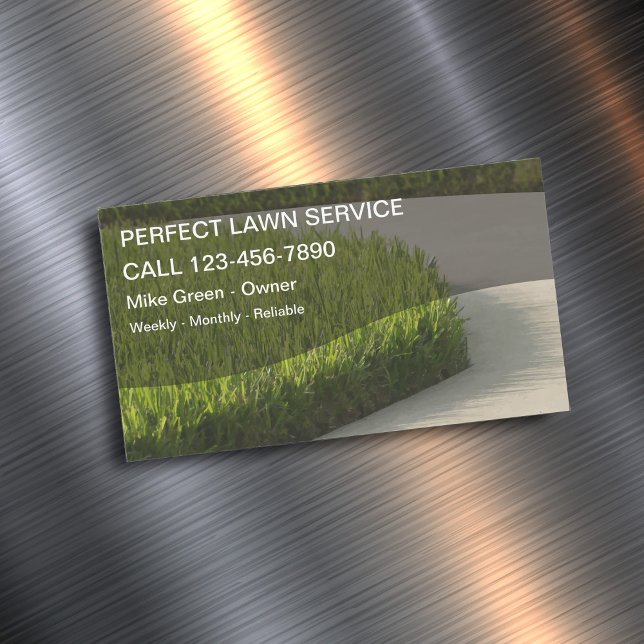 Magnets d'entreprise de tondeuse de pelouse (Créateur téléchargé)