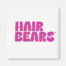 Magnets des ours à cheveux