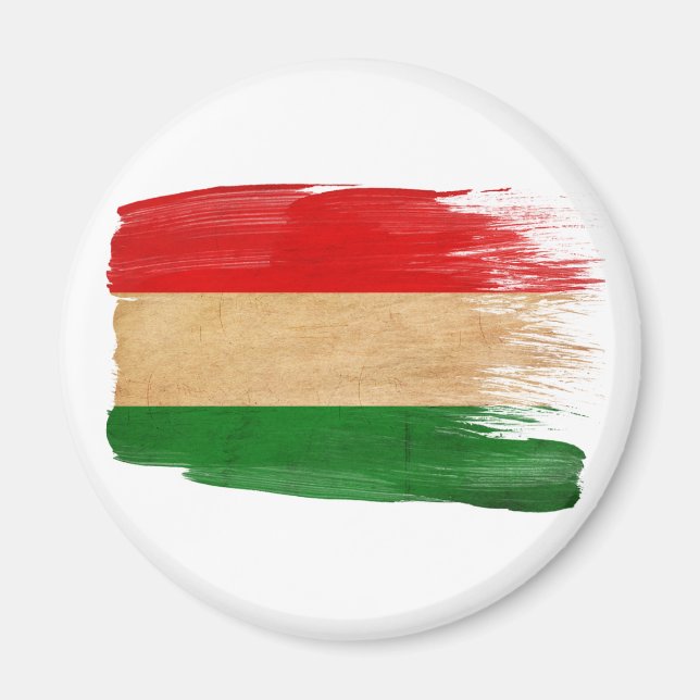 Magnets du drapeau hongrois (Devant)