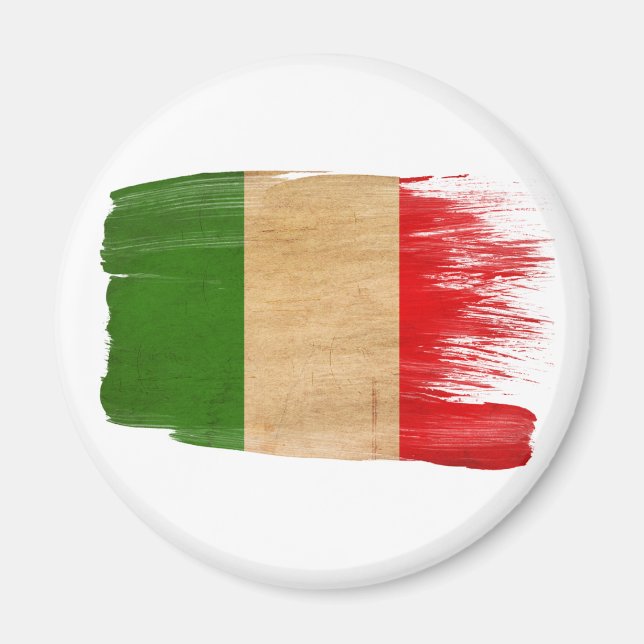 Magnets du drapeau italien (Devant)