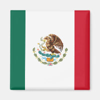 Magnets du drapeau mexicain