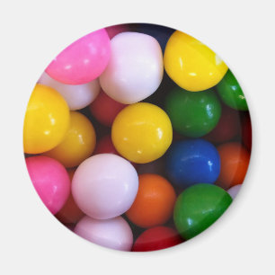 Magnets du réfrigérateur de Gumballs colorés