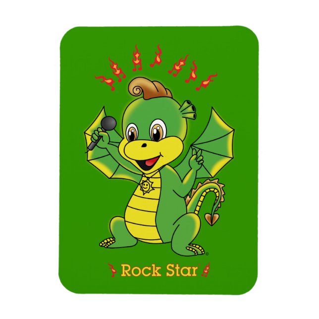 Magnets flexibles Dragon Rockstar™ (Vertical)