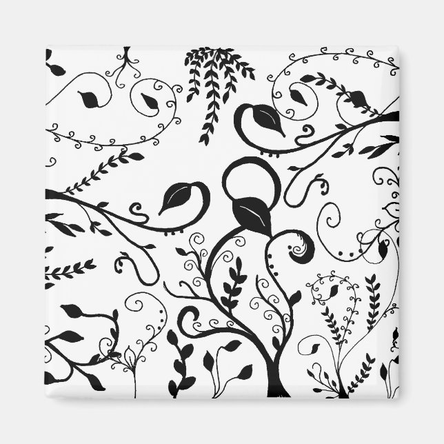 Magnets forestiers - Carré (Devant)