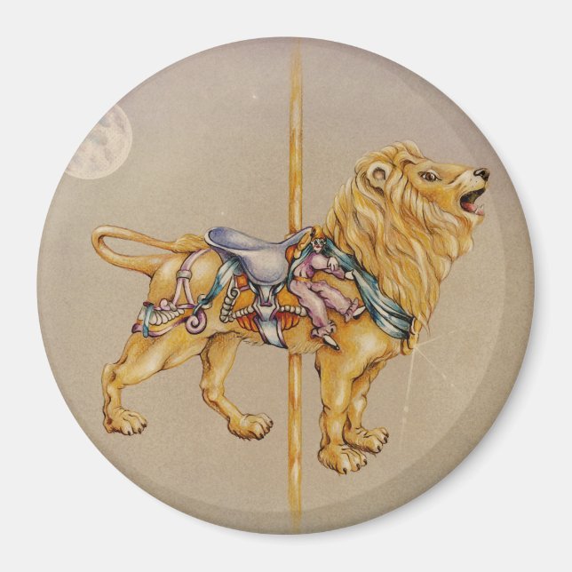 Magnets - Lion carrousel (Devant)