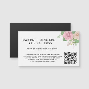 Magnets Mariages Boho personnalisés - Détails rust