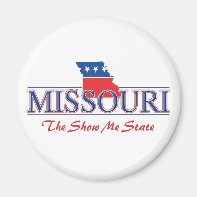 Magnets patriotiques du Missouri (Devant)