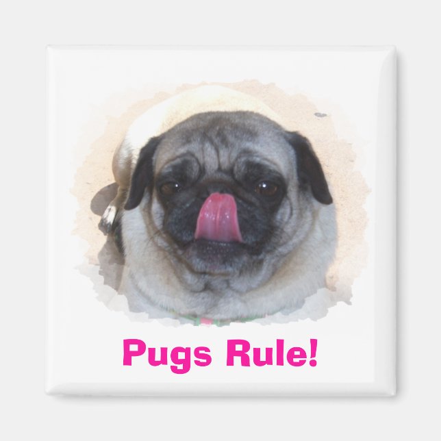 Magnets photo personnalisés (Devant)