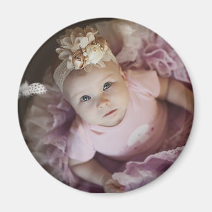 Magnets photos pour bébés personnalisés
