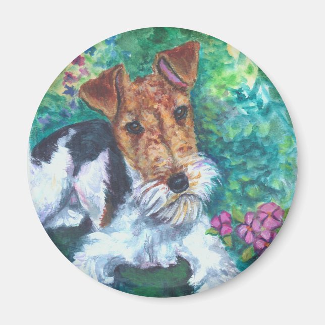 Magnets Wire Fox Terrier (Devant)