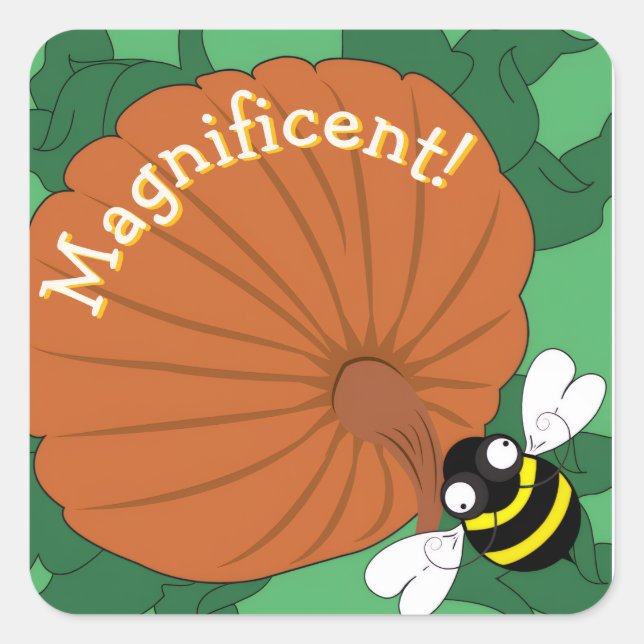 Magnificent Bee Sticker (Devant)