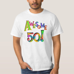 Magnifique 50 T-shirts et cadeaux d'anniversaire