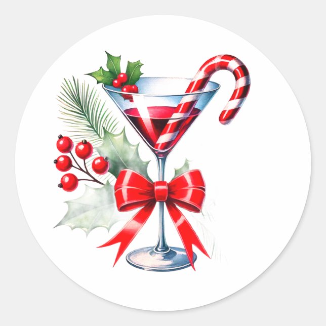 Magnifique autocollants de Noël (Devant)