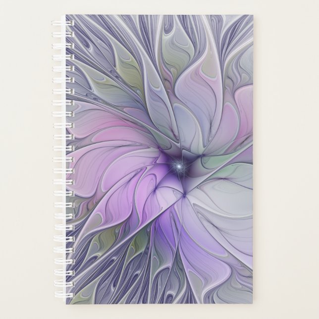 Magnifique beauté abstraite moderne art fractal fl (Devant)