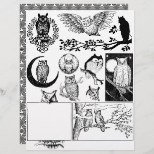 Magnifique Black & White Line Dessins d'art de Cho