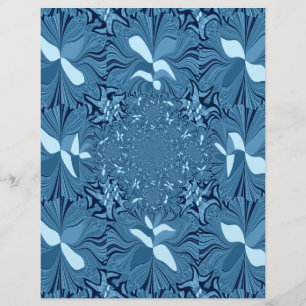 Magnifique bleu iridescent ravissant. motif sans c
