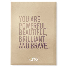 Magnifique, brillant et courageux — Magnet