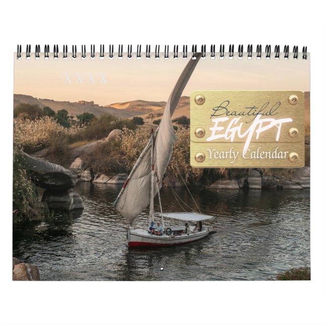 Magnifique calendrier Égypte Afrique (Protection)