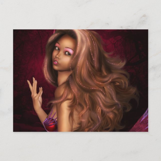 Magnifique carte postale de sirène (Devant)