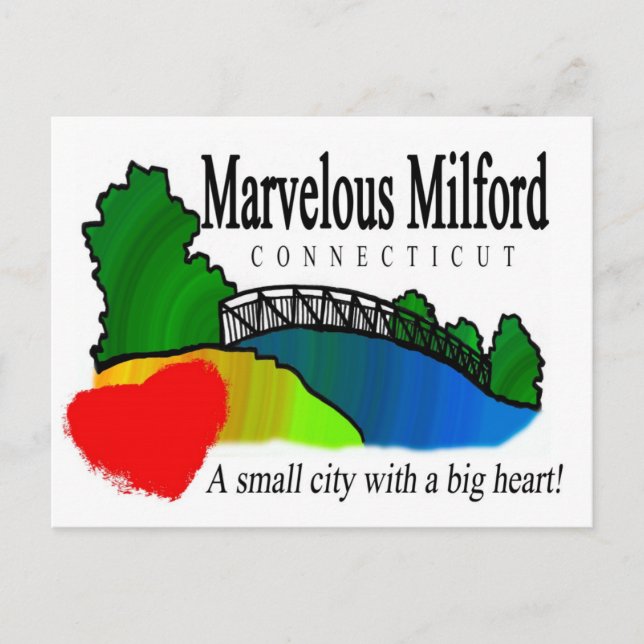 Magnifique carte postale Milford (Devant)