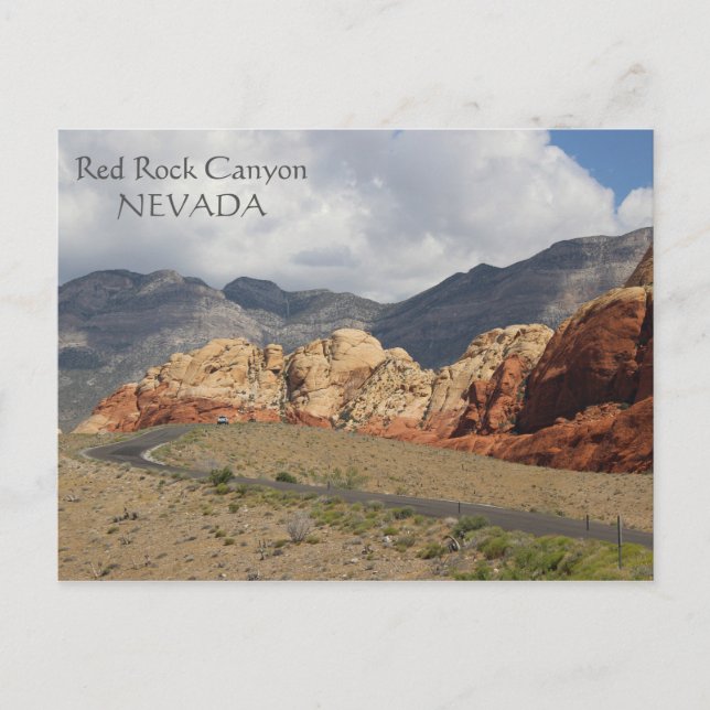 Magnifique carte postale Red Rock Canyon ! (Devant)