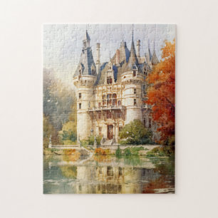 Magnifique Castle Watercolor Puzzle
