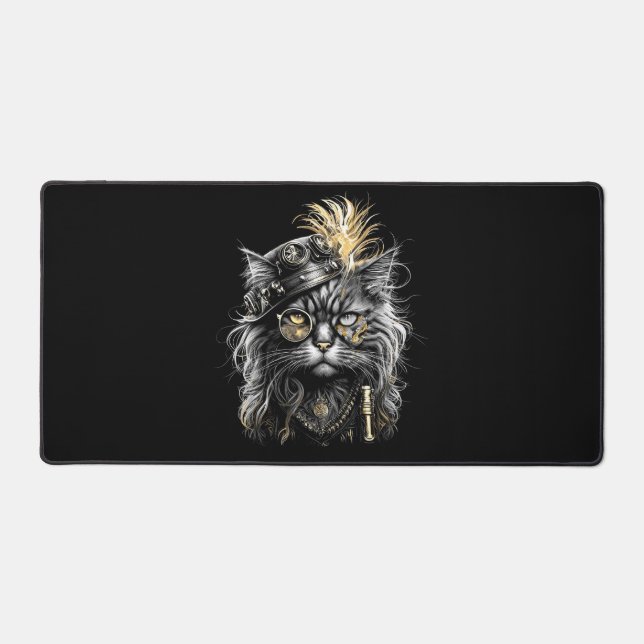 Magnifique chat Steampunk  (Recto)