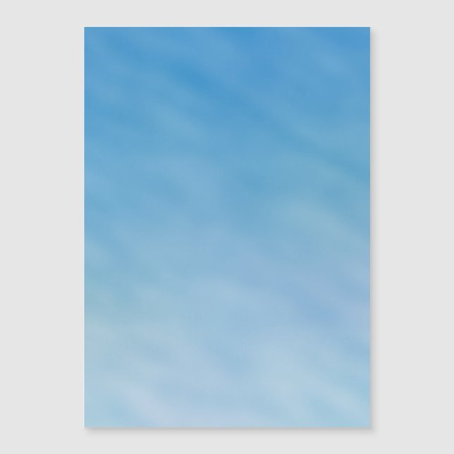 Magnifique ciel bleu doux avec des nuages de rêve (Devant)